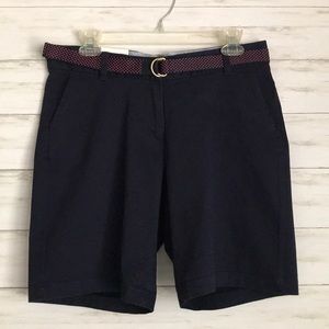 CROWN & IVY navy blue shorts NWT